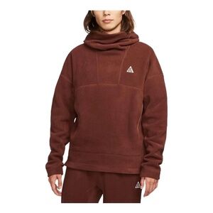 Nike ACG MEN Wolf Tree Brown Fleece Pullover Hoodie